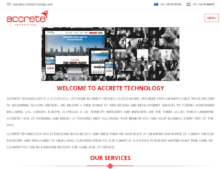 accretetechnology.com screenshot
