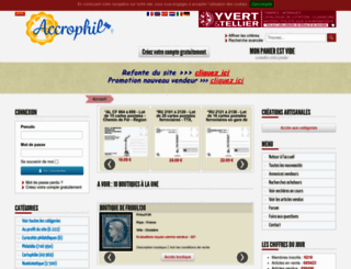 accrophil.fr screenshot