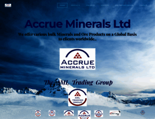 accruemineralsltd.com screenshot