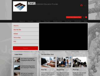 accsa.co.za screenshot