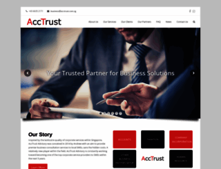 acctrust.com.sg screenshot