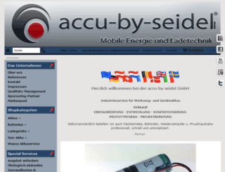 accu-by-seidel.com screenshot