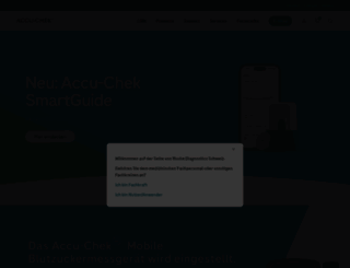 accu-chek.ch screenshot