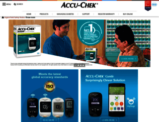 accu-chek.in screenshot