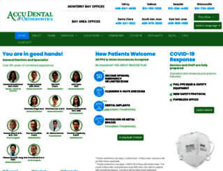 accu-dental.com screenshot