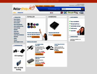 accu-shop.nl screenshot