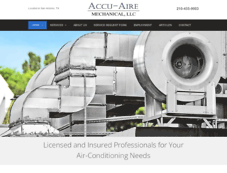 accuaireonline.com screenshot