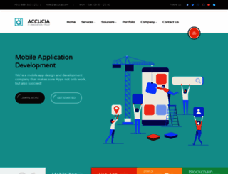 accucia.com screenshot