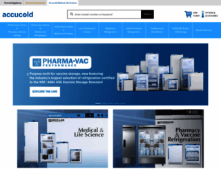 accucold.com screenshot