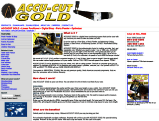 accucut-gold.com screenshot
