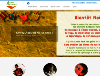 accueilnaissance.com screenshot