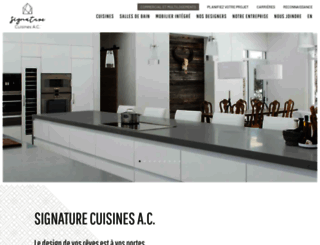 accuisines.com screenshot