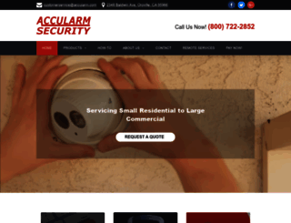 accularm.com screenshot