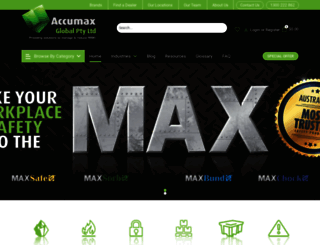 accumax.com.au screenshot
