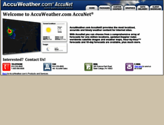 accunet.accuweather.com screenshot