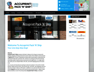 accuprintpns.com screenshot