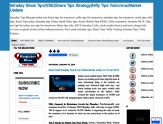 accurate-sureshot-stock-tips.blogspot.in screenshot