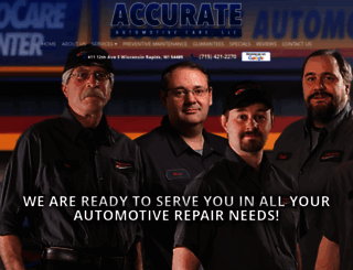 accurateautomotivecarellc.com screenshot