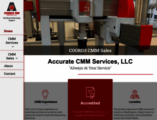accuratecmmservices.com screenshot