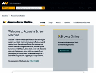 accuratescrew.com screenshot