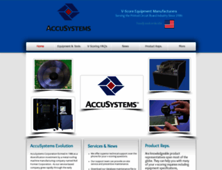 accusystemscorp.com screenshot
