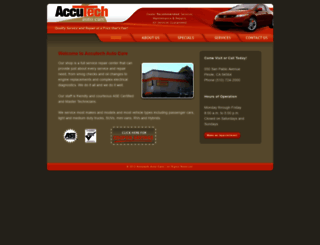 accutechautocare.com screenshot