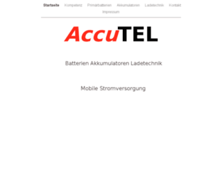 accutel-gmbh.de screenshot
