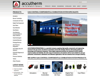 accutherm.com.au screenshot