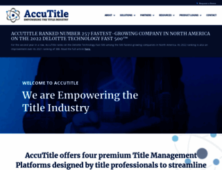 accutitle.com screenshot