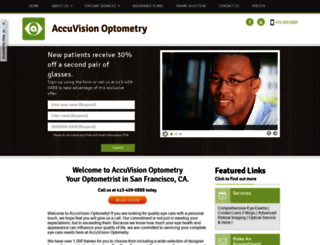 accuvisionsf.com screenshot