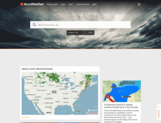 accuweather.com screenshot
