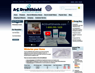 acdraftshields.com screenshot