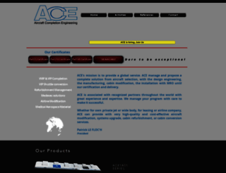 ace-aero.com screenshot