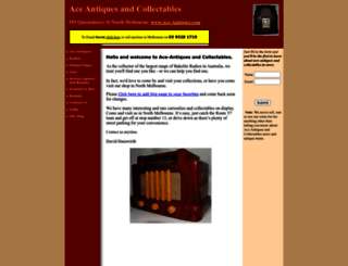 ace-antiques.com screenshot