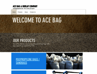 ace-bag.com screenshot