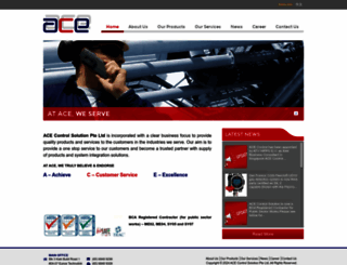 ace-control.com.sg screenshot