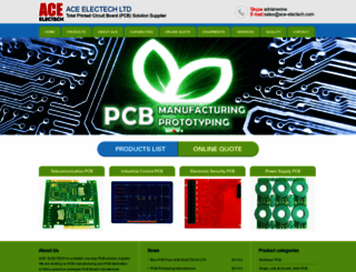 ace-electech.com screenshot