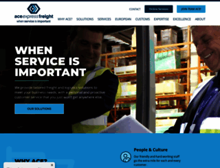 ace-express.com screenshot