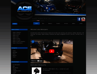 ace-motorsports.com screenshot