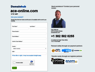 ace-online.com screenshot