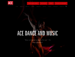 acedanceandmusic.com screenshot