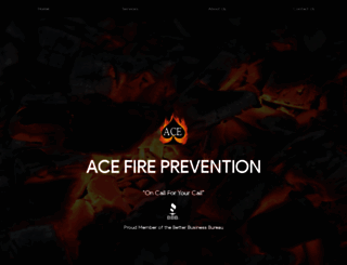 acefireprevention.com screenshot