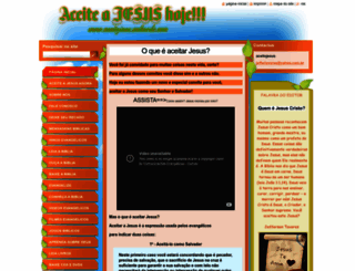 aceitojesus.webnode.com screenshot