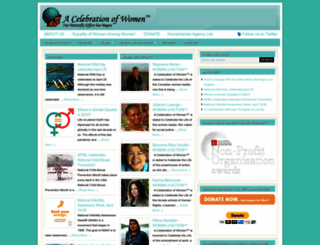 acelebrationofwomen.org screenshot