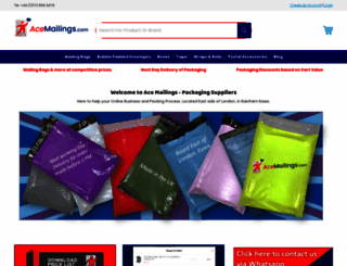 acemailingbags.com screenshot