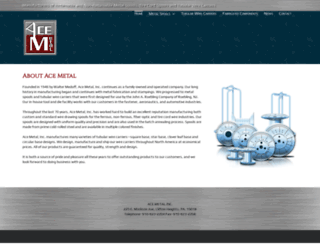 acemetalinc.com screenshot