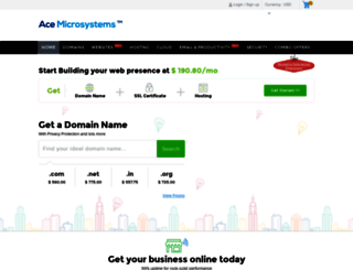 acemicrosys.supersite.myorderbox.com screenshot