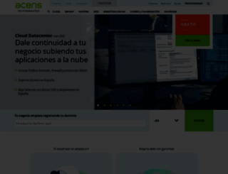 acens.com screenshot