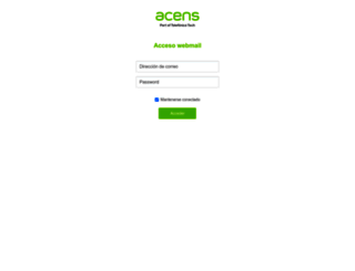 acens.webmail.es screenshot