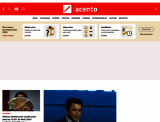 acento.com.do screenshot